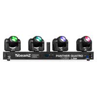 BeamZ Panther Quatro Movinghead Bar - 4x Beam Moving Heads - RGBW - 160W