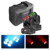 BeamZ MHL36 Set mit zwei LED Moving Heads in praktischer Tasche