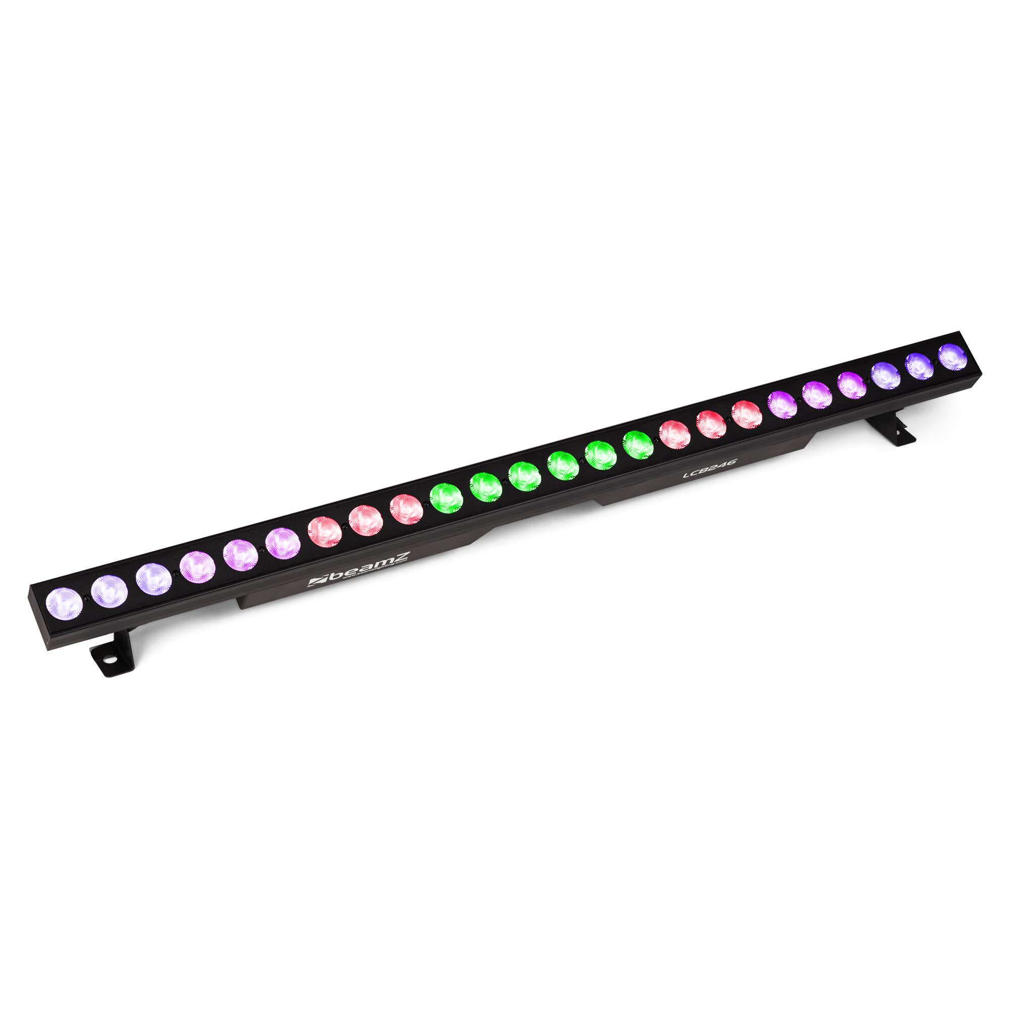 B-Ware - BeamZ LCB246 LED Bar mit 24x 6W LEDs – RGBAW-UV – Schwarzlicht Bar – 8 steuerbare Sektionen