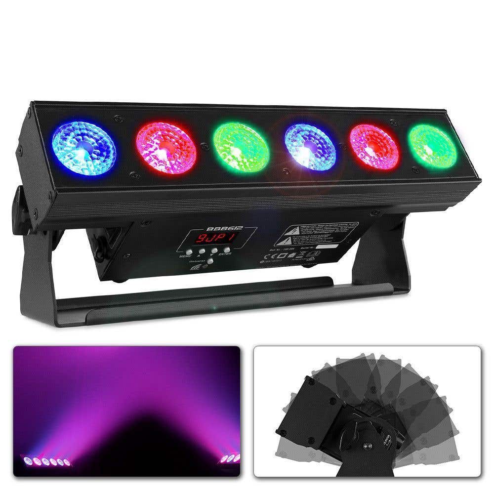 BeamZ BBB612 Akku LED BAR zur Beleuchtung von Wänden, Decken, etc.
