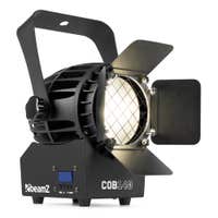 BeamZ COB140 LED Spot - Leistungsstarker COB Scheinwerfer mit Dual White LED & Barndoors - 150W