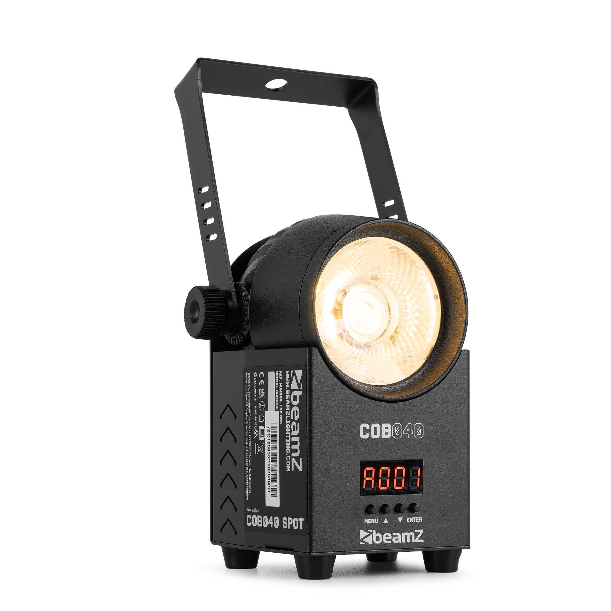 BeamZ COB040 Spot - Kompakter COB Spot - Mit Dual White LED - 40 W