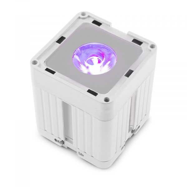 B-Ware - BeamZ Professional KUBE20WH Uplight LED Akku Strahler RGBWA-UV für Indoor und Outdoor