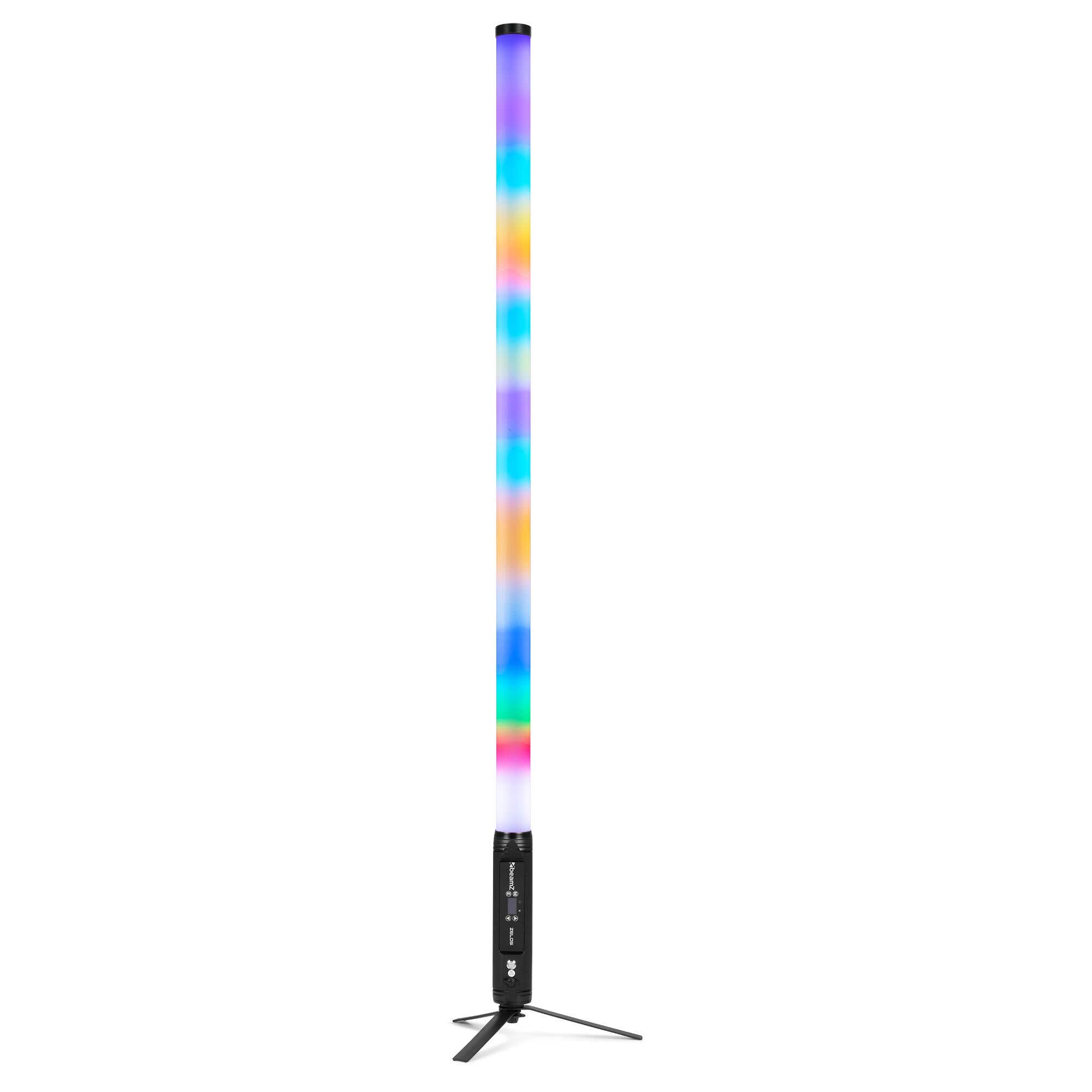 B-Ware - BeamZ Zelos LED Tube - 360° RGBW/CW LEDs - IP65 - 12 Akku - WDMX