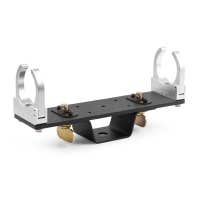 BeamZ Professional Wing Plate, Tube Halterung für BeamZ Kratos LED Tubes, Traversenhalterung - Wandhalterung