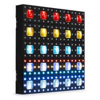 B-Ware - BeamZ Professional LCBP450 LED Panel: 25 RGBW + 200 RGB SMD LEDs – Quick Lock System