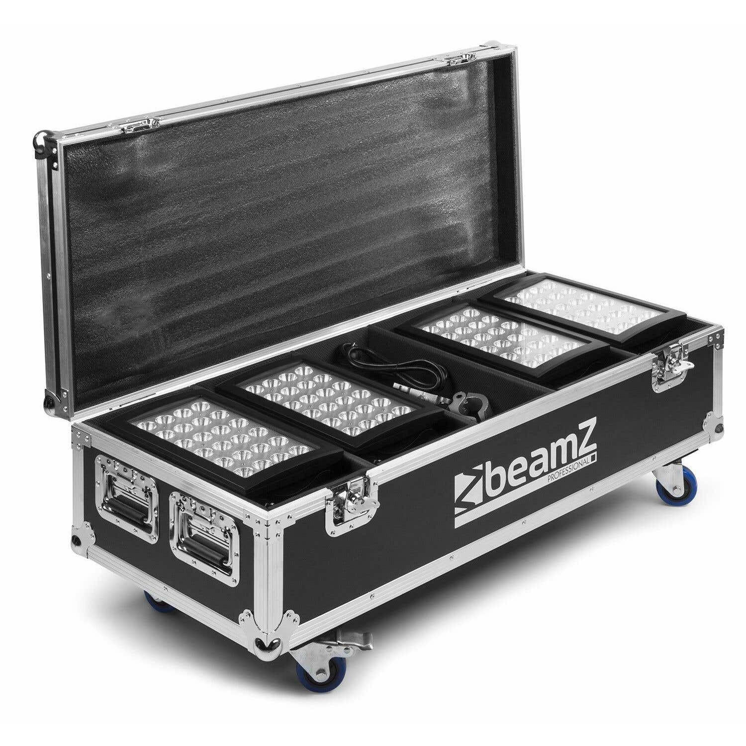 BeamZ FL4 Flightcase für 4x Star-Color 240 oder 360