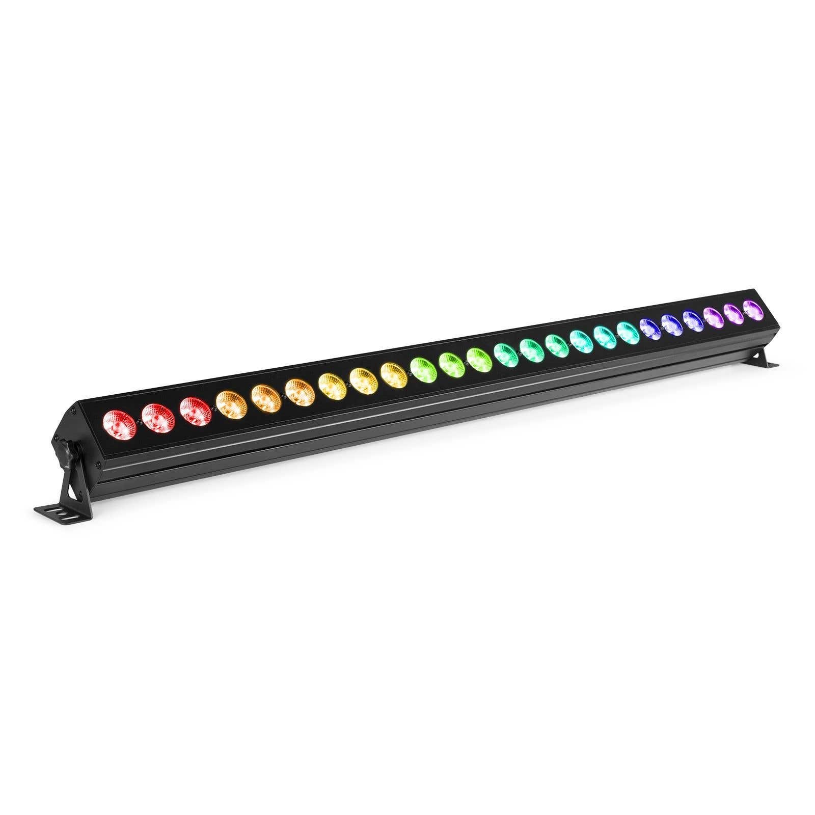 BeamZ LCB246 LED Bar mit 24 LEDs (6W) in 8 Sektionen - viele Farben + Schwarzlicht möglich