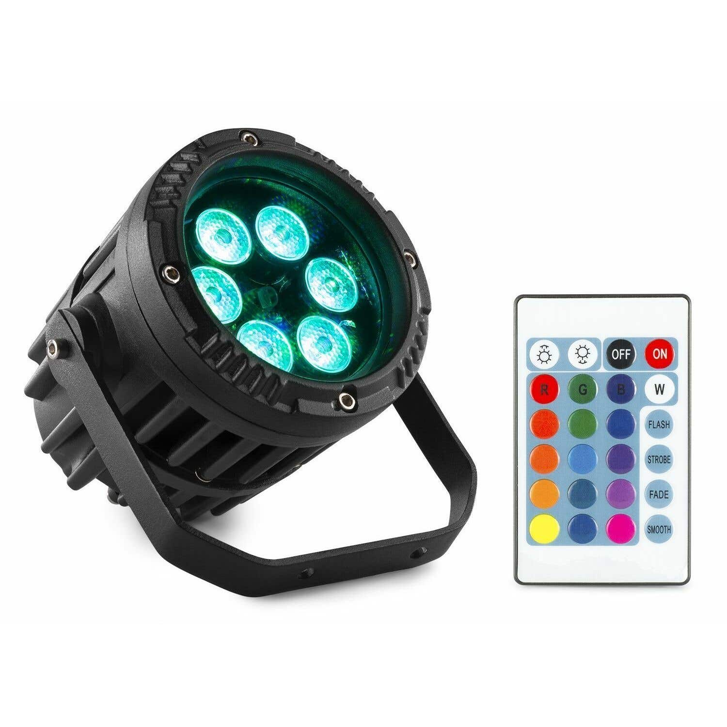 B-Ware - BeamZ BWA63 AluPar wasserdichter LED-PAR-Scheinwerfer – 6x 3 Watt