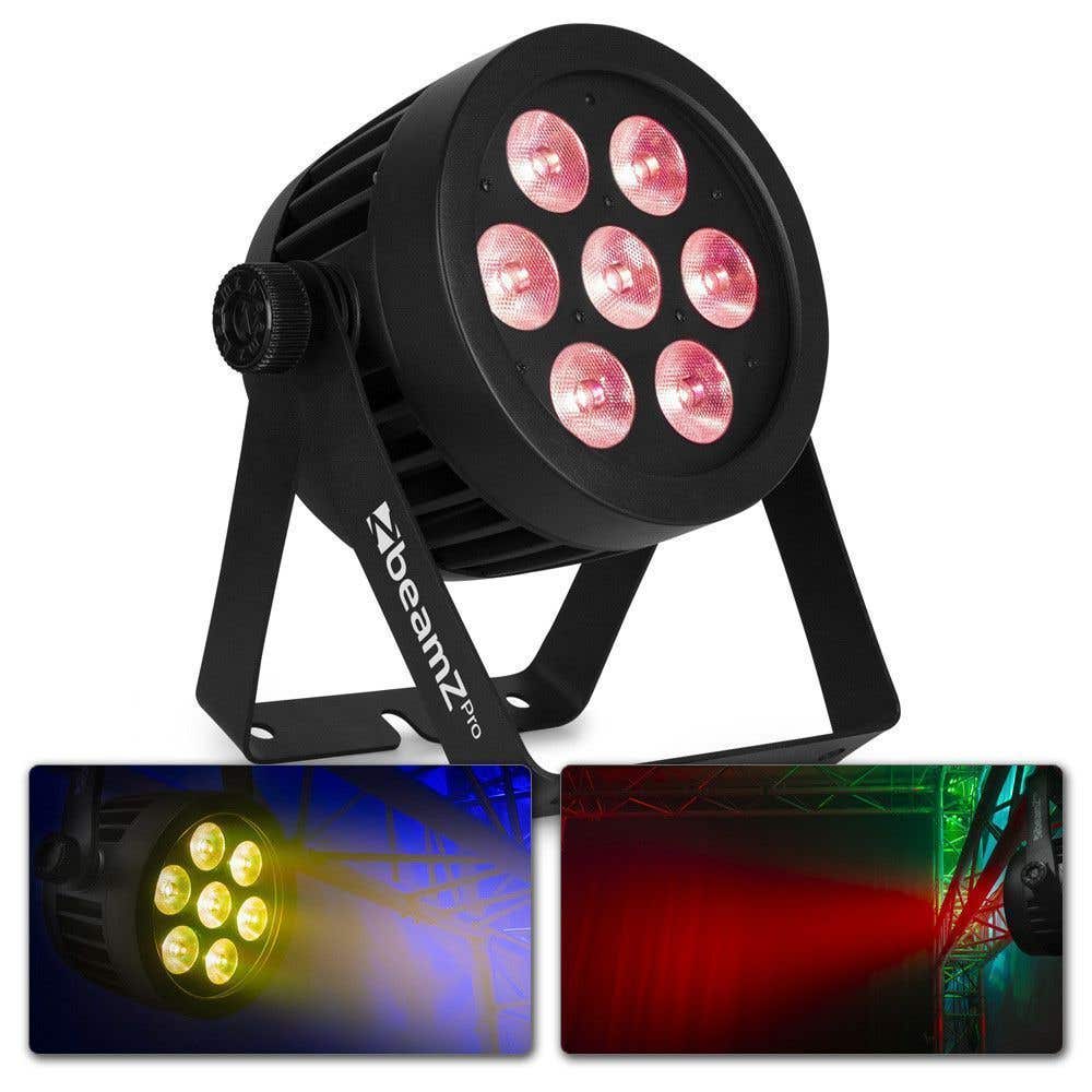 BeamZ Professional BWA530 Aluminium IP65 LED PAR 7x 10 W 4-in-1