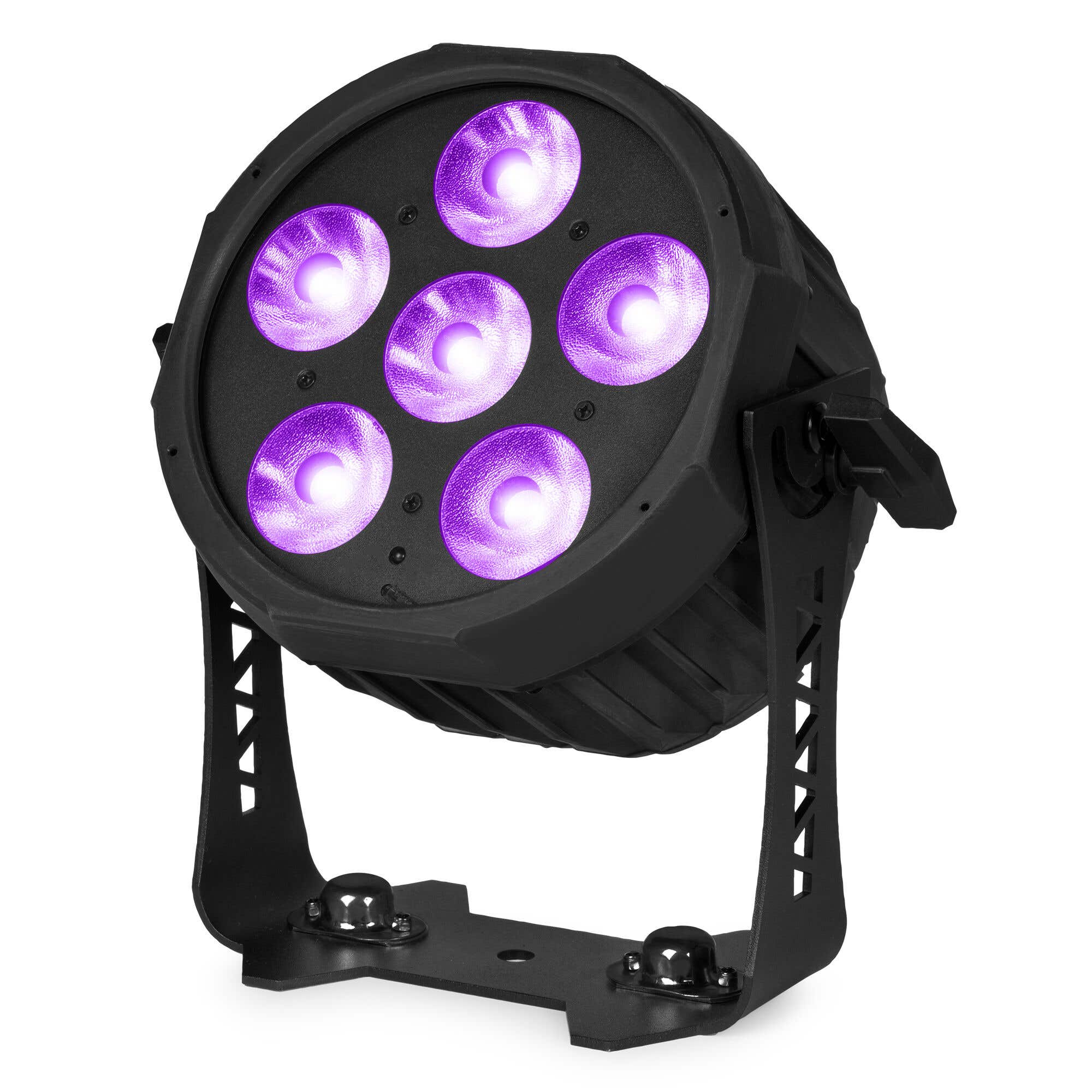 BeamZ Pro WX64 Outdoor LED PAR - 6x 20W RGBWA-UV LEDs - WDMX - IP65 Wasserdicht