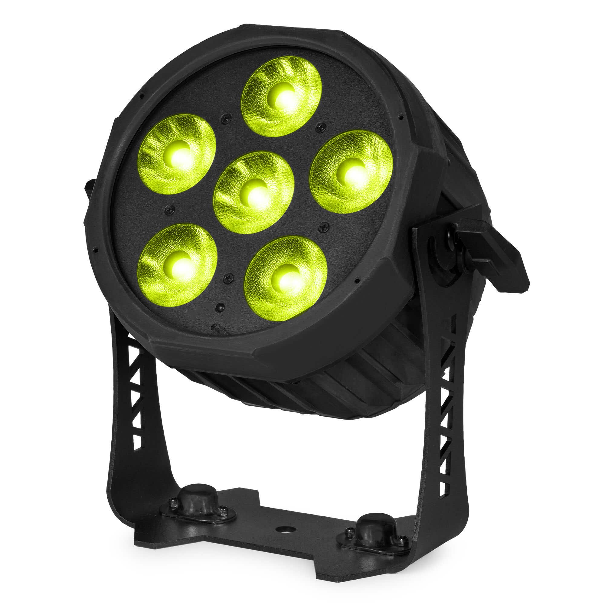 BeamZ Pro WX66 Outdoor LED PAR - 6x 20W RGBALC LEDs - WDMX - IP65 Wasserdicht