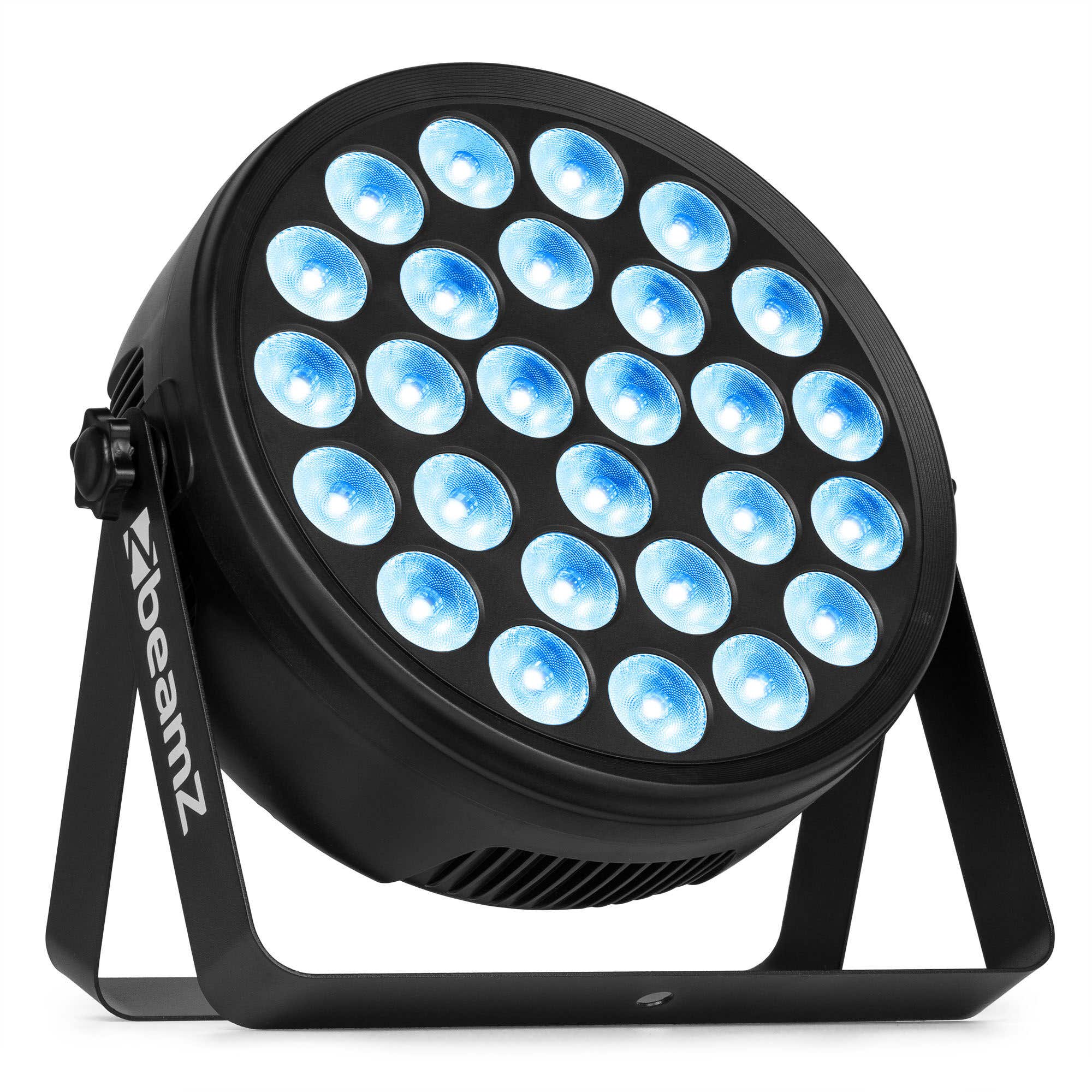 BeamZ BCC240 LED PAR Scheinwerfer mit 27x 4W RGBW LEDs - mit Fernsteuerung