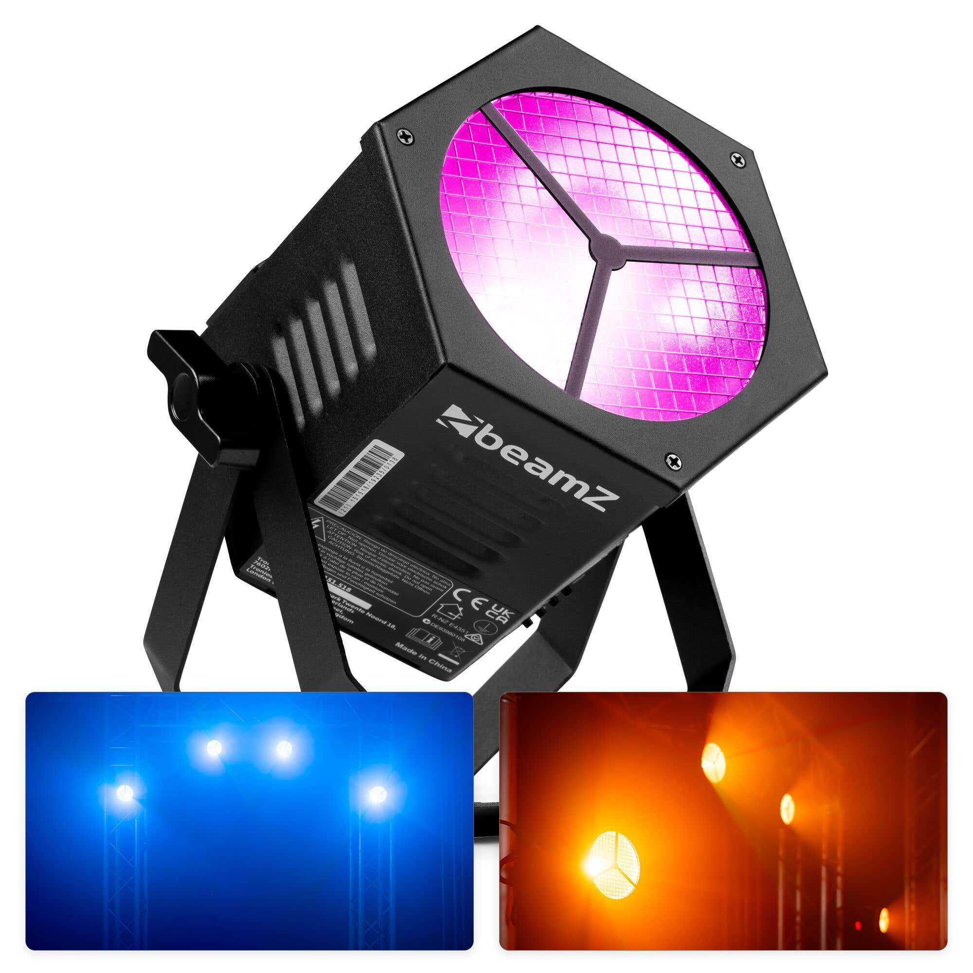 B-Ware - BeamZ RB40 Retro PAR 40 Watt RGBW COB LED Strahler