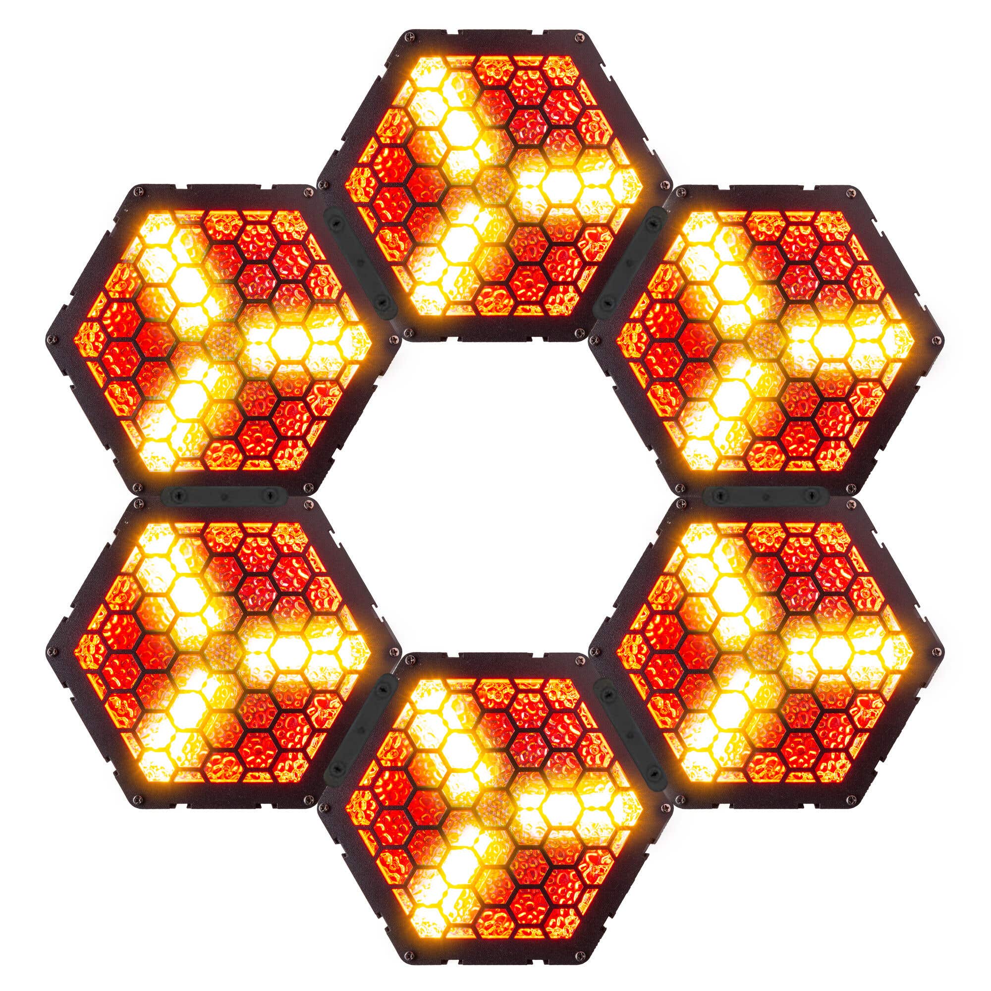 BeamZ RB90-5 Retro Blinder 6er Set - 5 pins DMX - 3x 30W RGB/WW LEDs