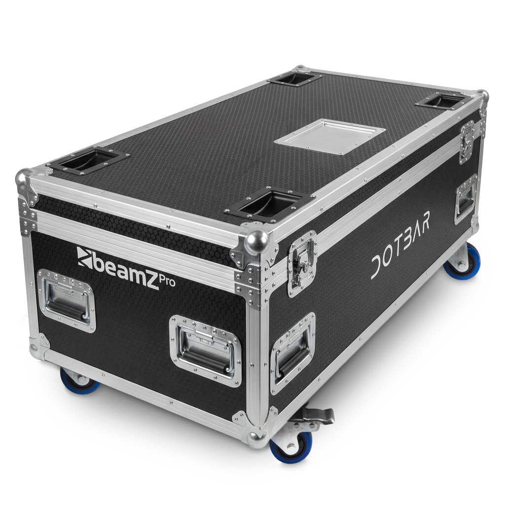 BeamZ Pro DOTBAR Flightcase für 4 LED Bars & 2 Bodenplatten