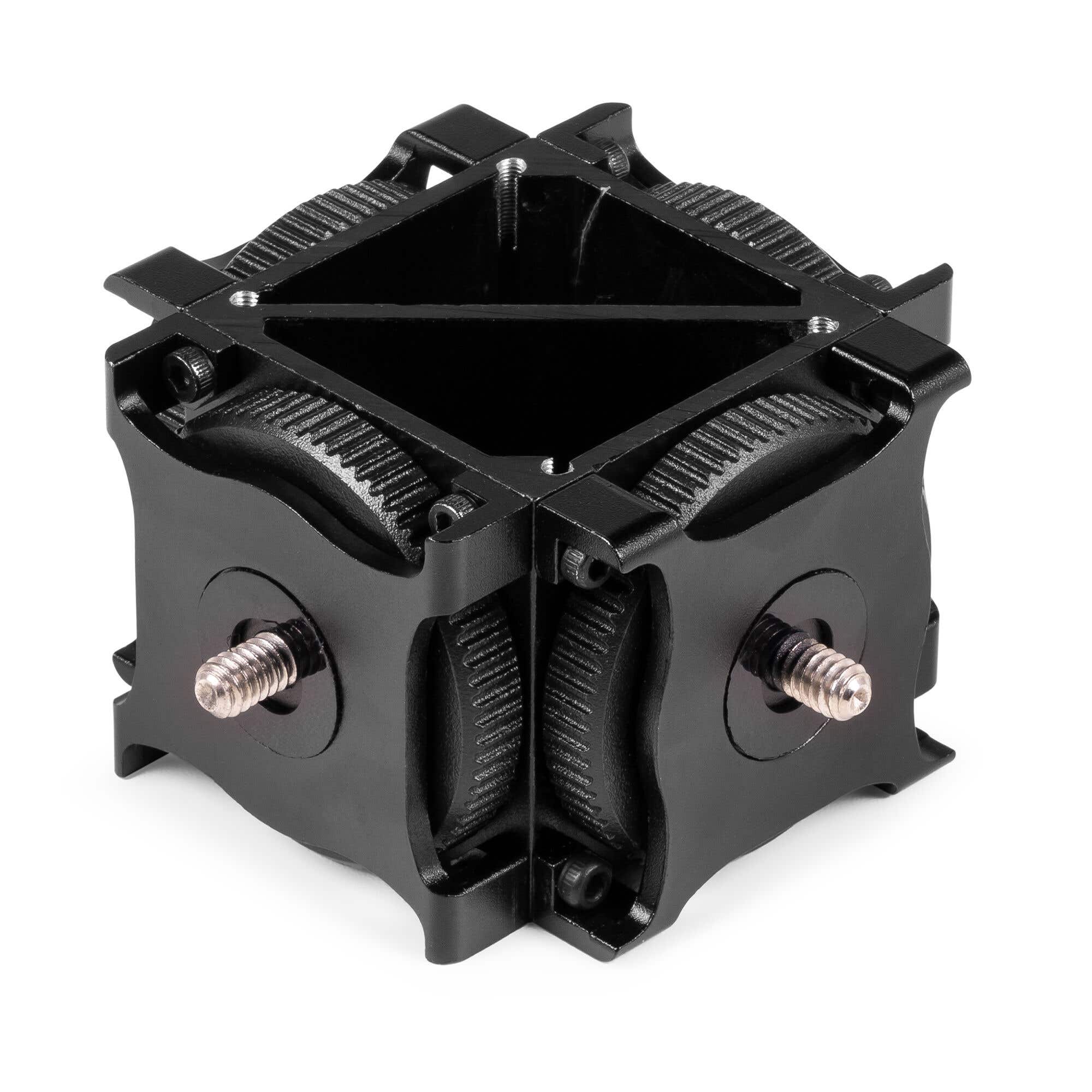 BeamZ Pro HR4W Eckverbinder für Hera LED Tubes - Verbinder für vier LED Tubes - Schwarz