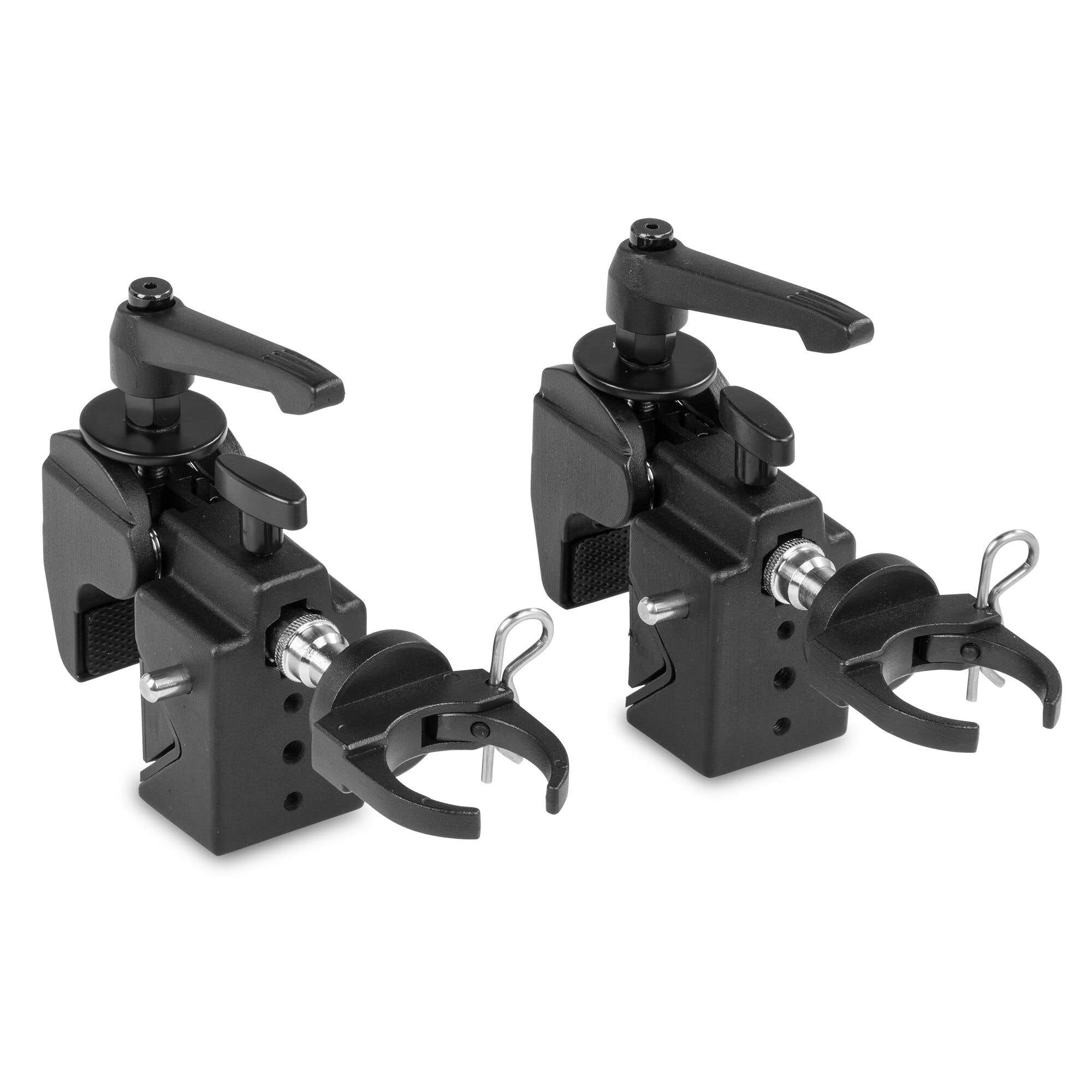 BeamZ Pro HRTC Trussklemmen für Hera LED Tubes - 2er Set Montageklemmen - Schwarz