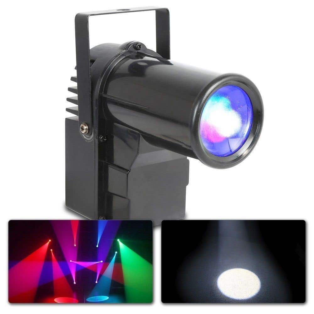 B-Ware - BeamZ PS10W 4-in1 10W DMX-Scheinwerfer für Discokugeln etc.