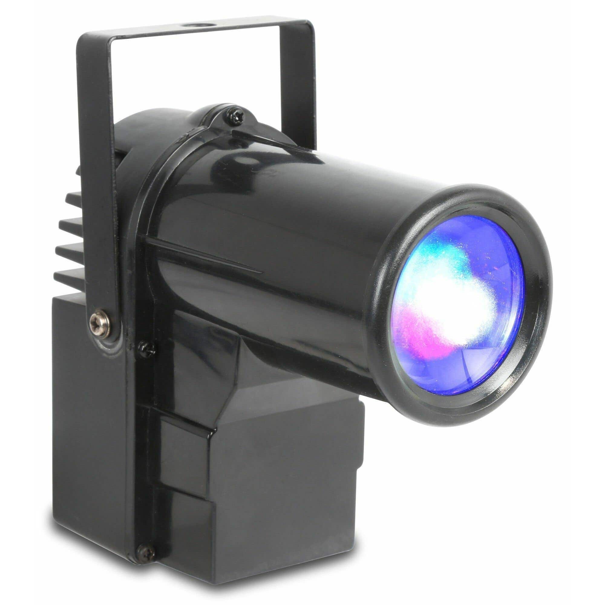 BeamZ PS10W 4-in1 10W DMX-Scheinwerfer für Discokugeln etc.