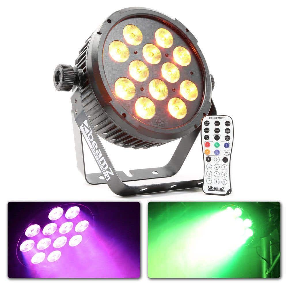 BeamZ BT300 FlatPAR 12x 10 W DMX mit Fernbedienung