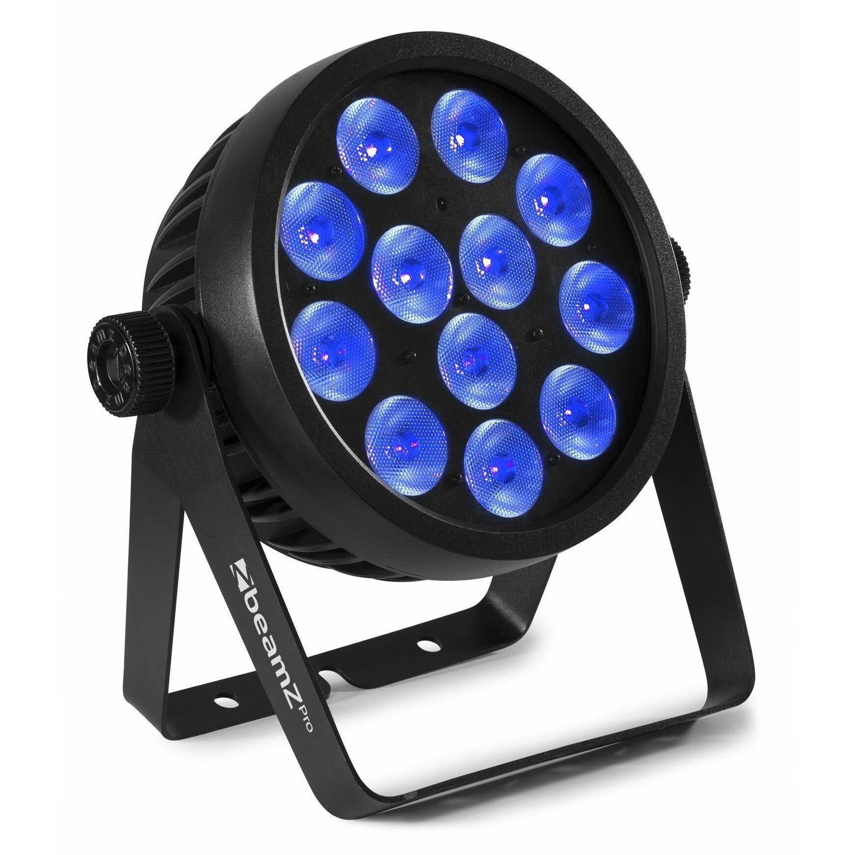 BeamZ BAC509 Aluminium-LED-PAR mit 12x 10-Watt-4-in-1-LEDs