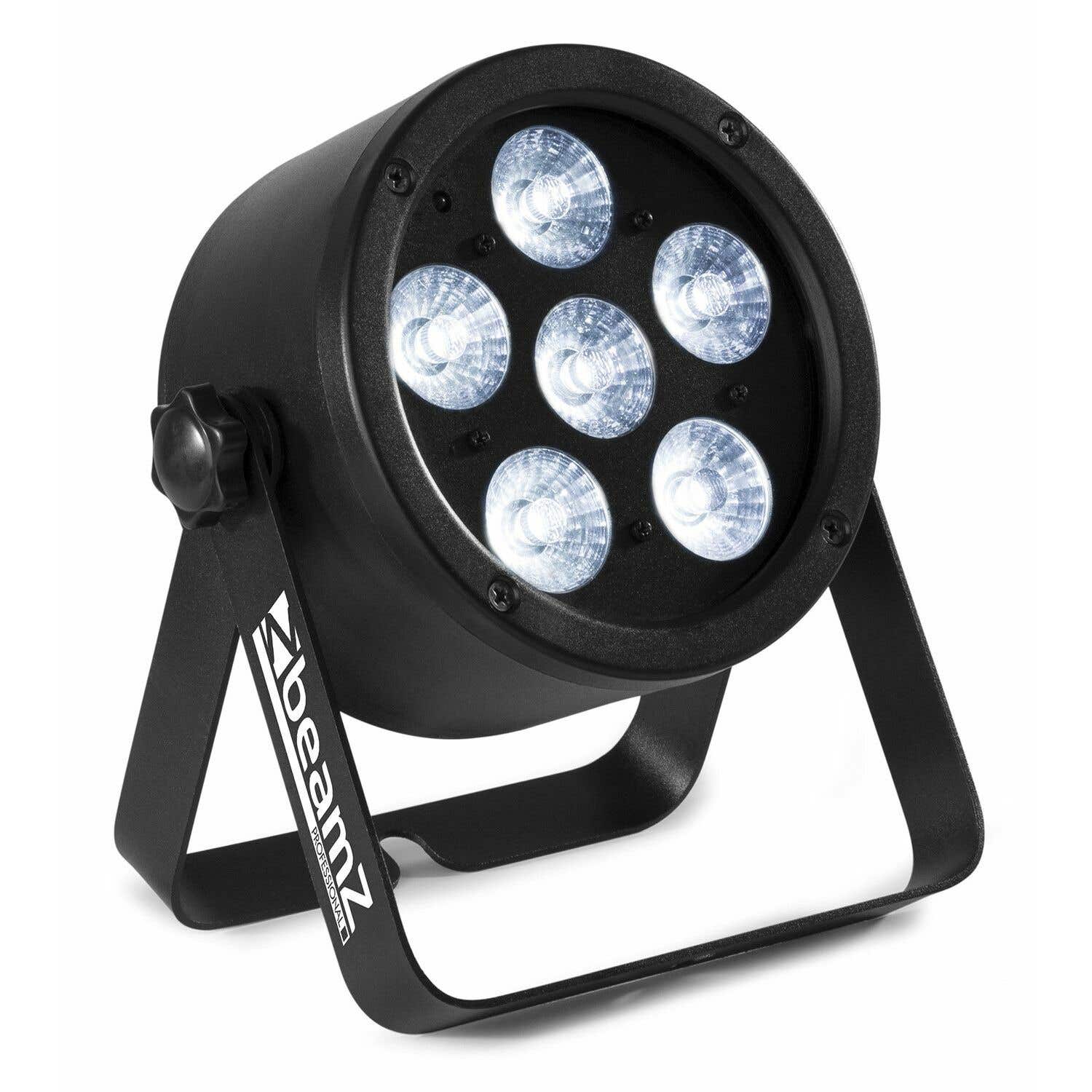 BeamZ BAC300 Aluminium LED PAR mit 6x 8 W 4-in-1 LEDs