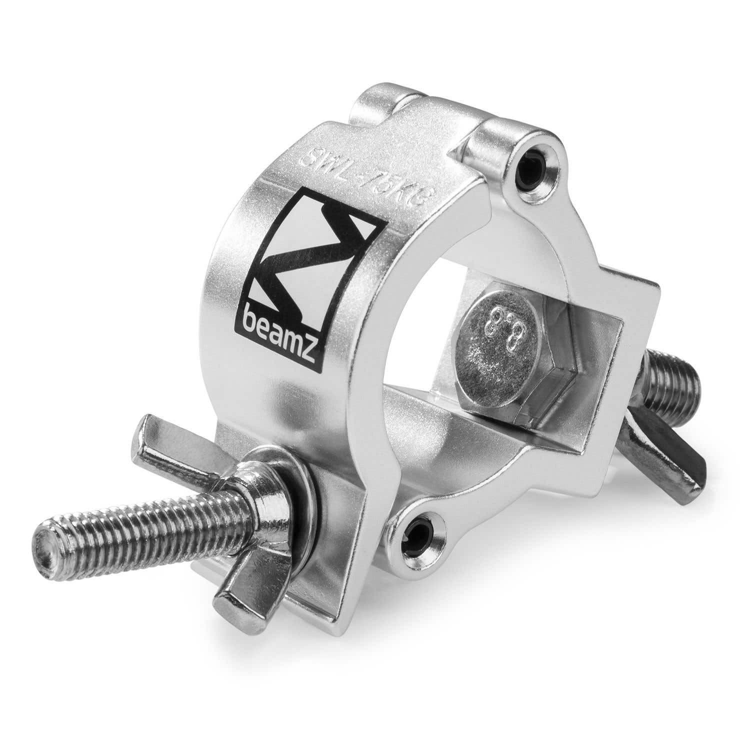 BeamZ BC35-75 Compact Half Coupler slimline 75kg - Alu