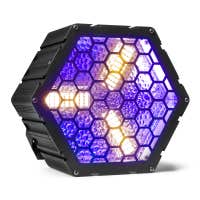 BeamZ RB90 Retro Stage Blinder Bühnen Lichteffekt - 3x30 Watt RGB Warmweiß - Schwarz