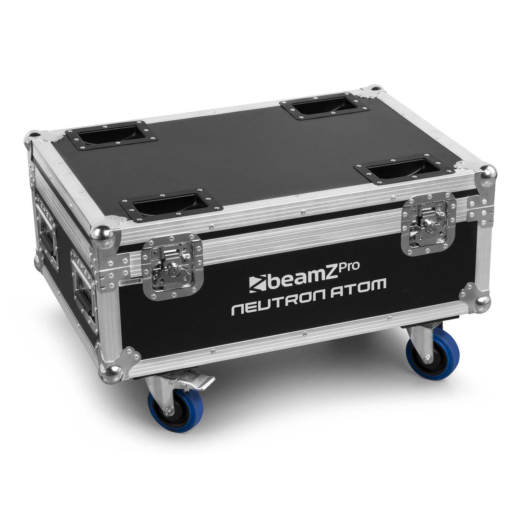 BeamZ Professional FL-Atom Flightcase – Für 8 Neutron-Atom-Scheinwerfer – Schwarz