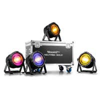 BeamZ Pro Neutron-Bold FC 4er Set im Flightcase - Hybrid LED-Fixture mit RGBAL LEDs - IP65 - 600W