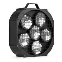 Fuzzix MBR60 Spiegelreflektor – 6 rotierende Spiegelplatten mit 37 Spiegeln – DMX