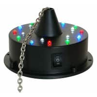Fuzzix Discokugelmotor mit LED-Lichteffekt