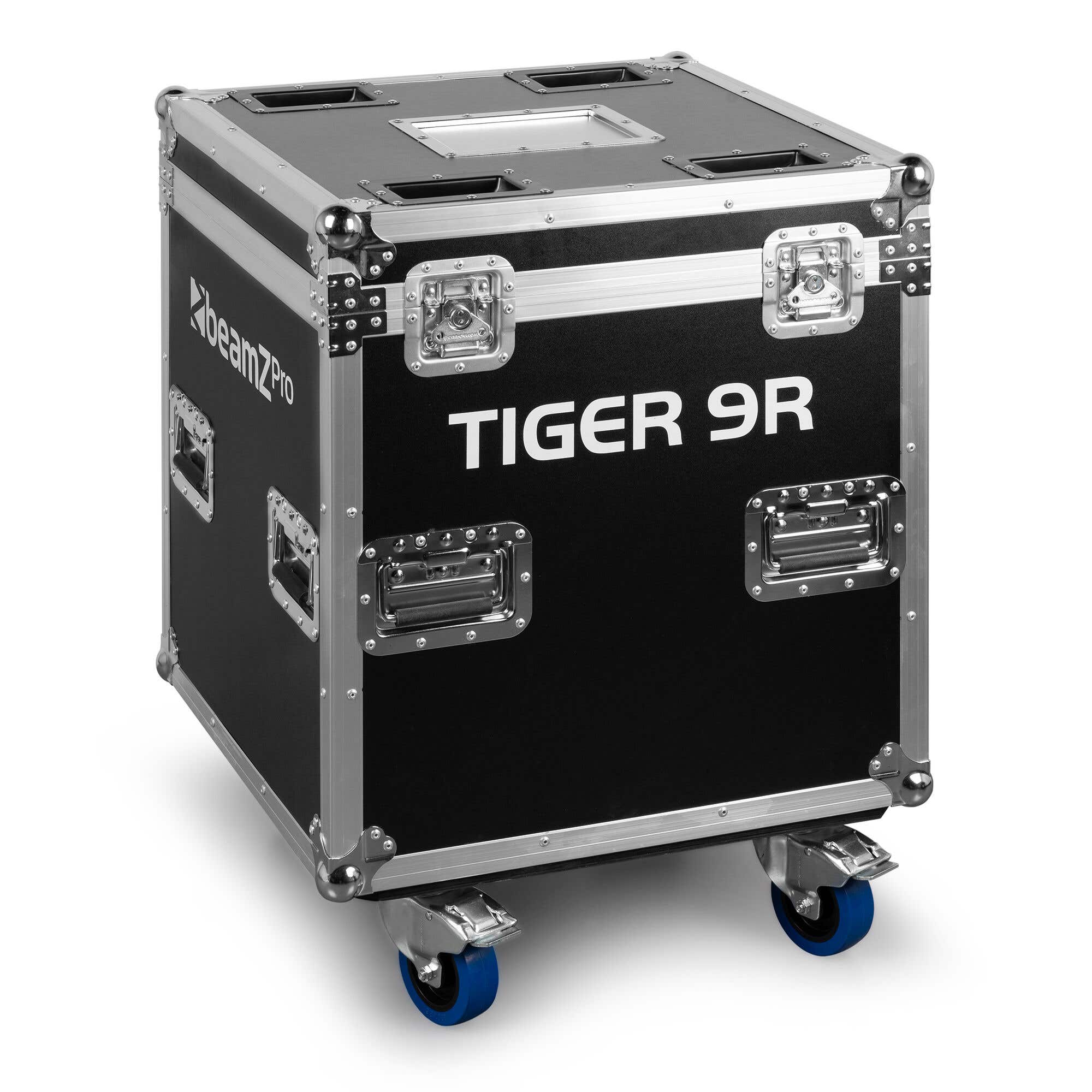 BeamZ FC-9R Flightcase für 2x Tiger 9R Moving Heads – Robuste Schutzlösung