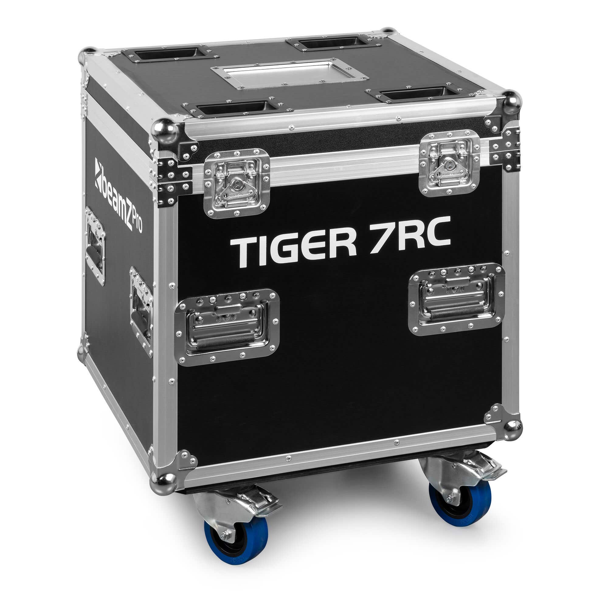 BeamZ FC-7RC Flightcase für 2x Tiger 7RC Moving Heads – Robuste Schutzlösung