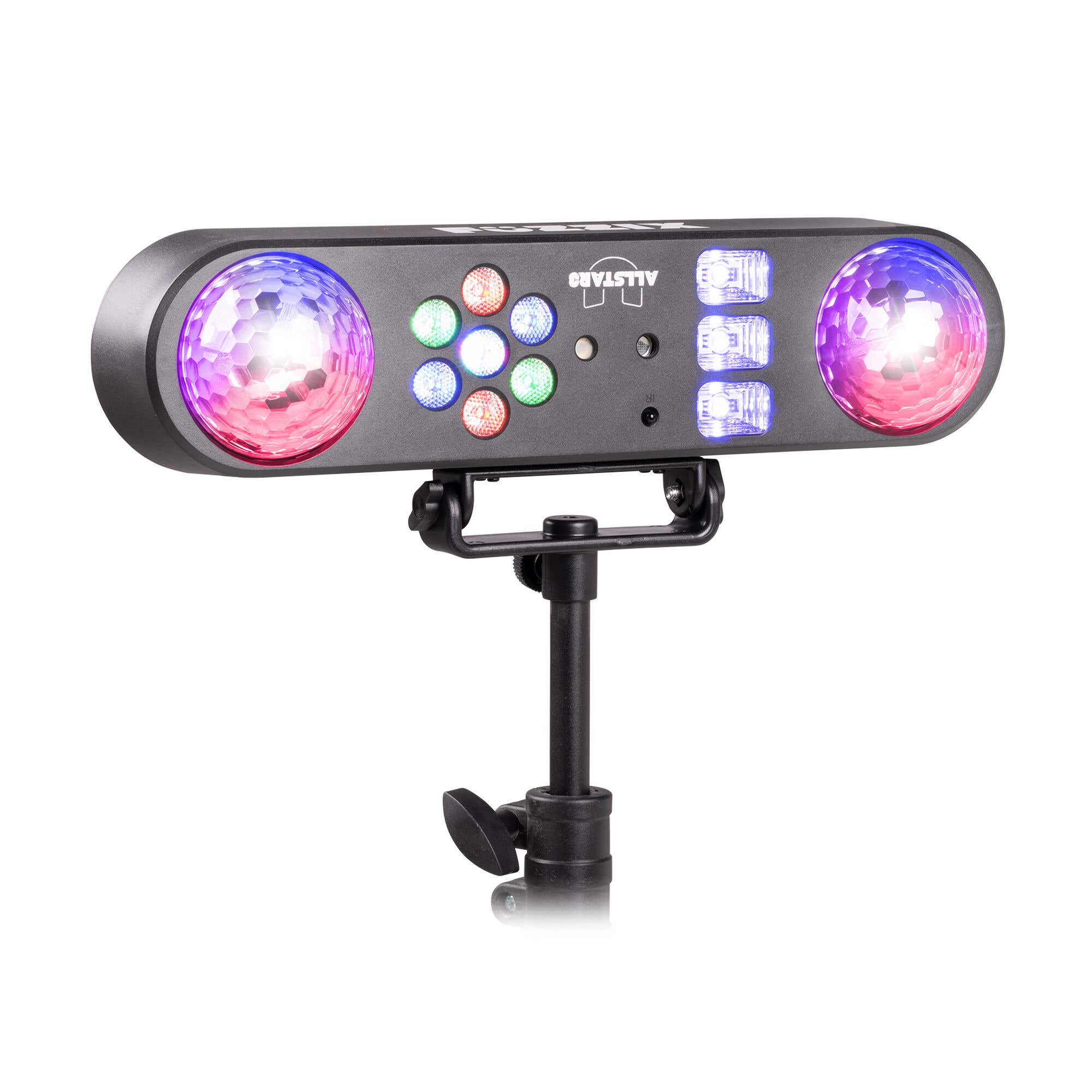 B-Ware - Fuzzix AllStar3 LED Discolicht auf Stativ – RGB PAR Spot – Jelly Balls – Pattern Effekt – Stroboskop