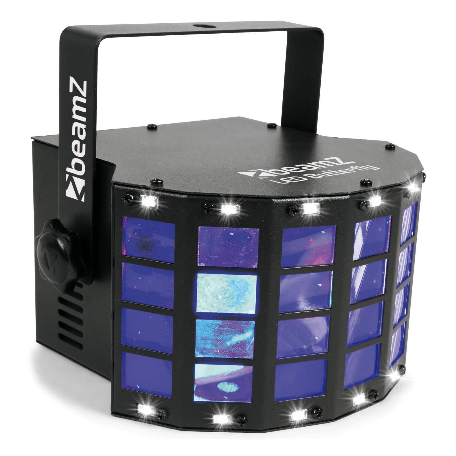 BeamZ LED Butterfly mit LED-Stroboskop 2-in-1 Lichteffekt