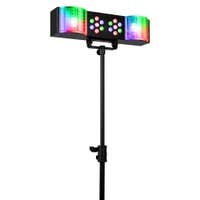 Fuzzix DerbyStar1 – Partybar – Mit LED Wash und Derby – Inklusive Fernbedienung – RGB LEDs