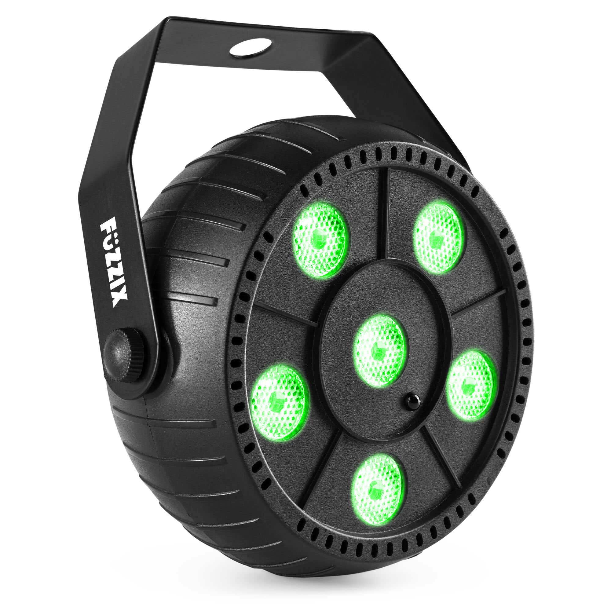 Fuzzix PLP10 RGB LED PAR mit Akku - 6x 2W LEDs