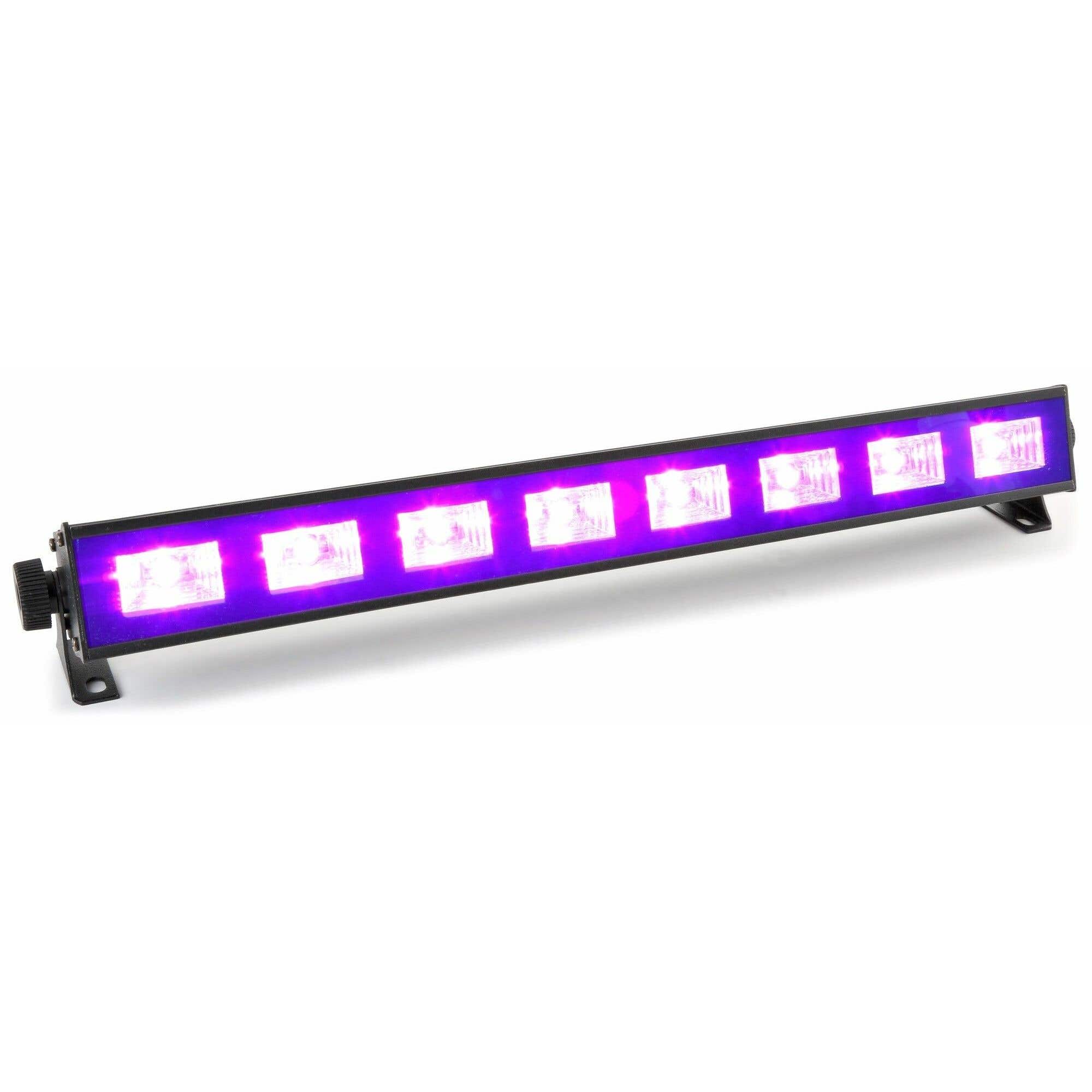 BeamZ BUV93 LED Blacklight BAR mit hoher Leistung von 8x 3 W