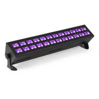 BeamZ BUV243 UV Bar Schwarzlichtlampe mit 2x 12 LEDs je 3 Watt