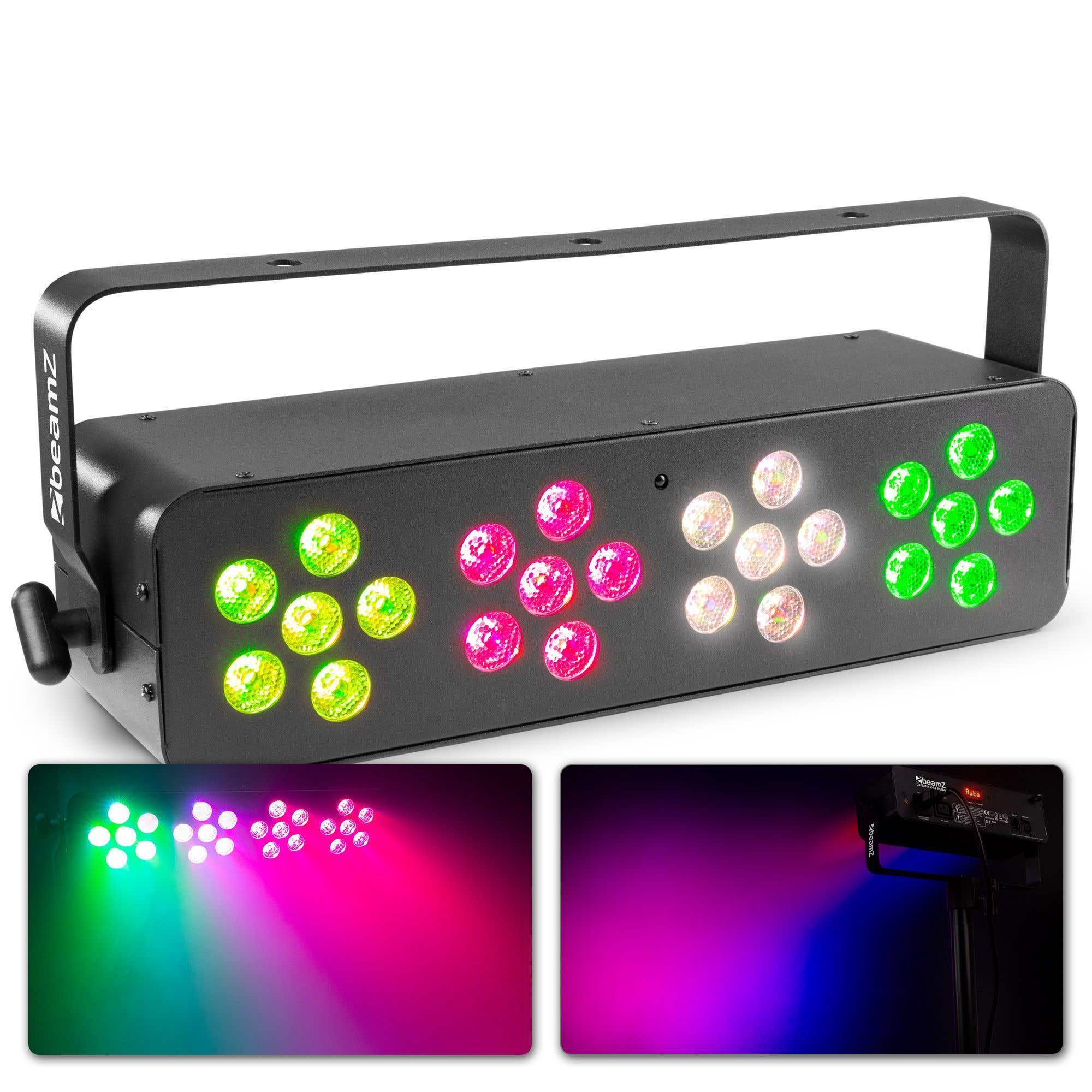 BeamZ DJ Bank 244 RGBW mit 24x 4W LEDs und Fernbedienung