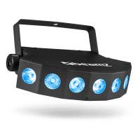 BeamZ Fingers7 LED Disco Licht mit 7 leistungsstarken LEDs - DMX - inkl. Fernbedienung