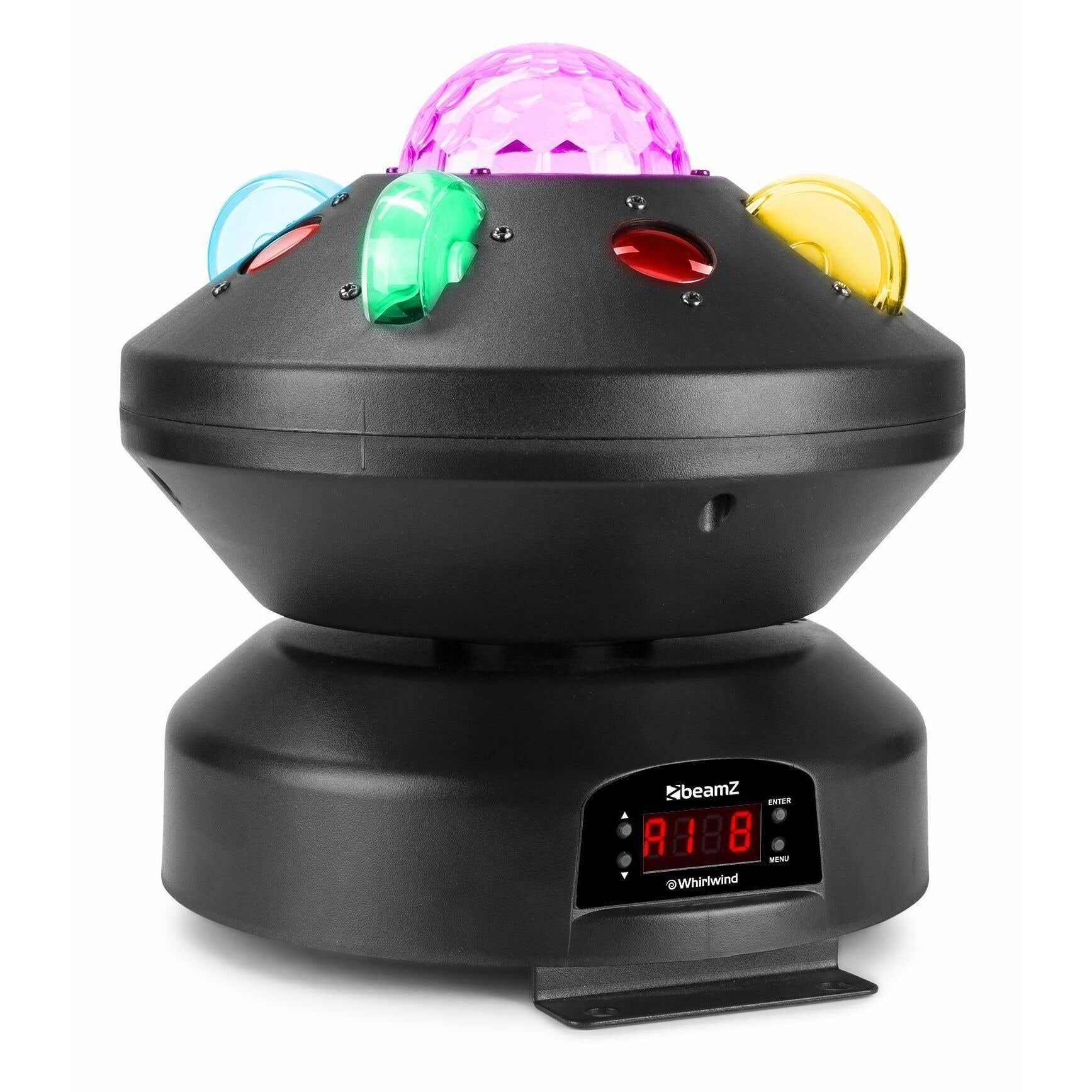 B-Ware - BeamZ Whirlwind 3-in-1 LED Lichteffekt mit rotierendem Kopf und Gobos