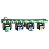 BeamZ ShowBar GO Edge – Moving Head LED Bar mit 4 Moving Heads – LED Bar & Stroboskop RGBWA