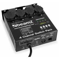 BeamZ DMX004DII DMX Controller 4 Kanäle switchpack