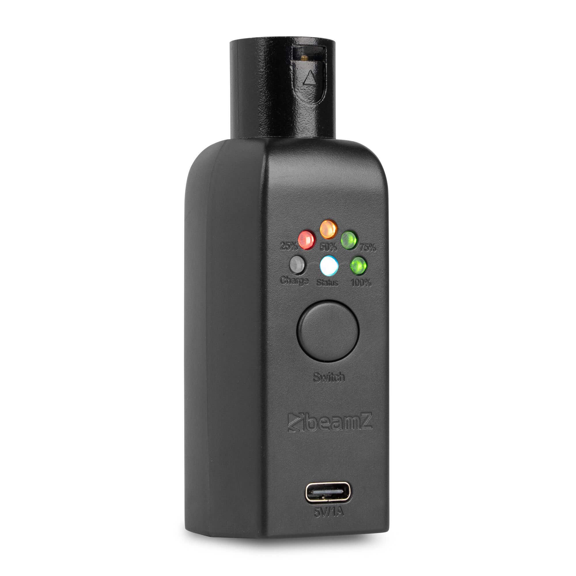 BeamZ WD1M-5 EazyLink kabelloser DMX-Sender - DMX Transceiver mit integriertem Akku