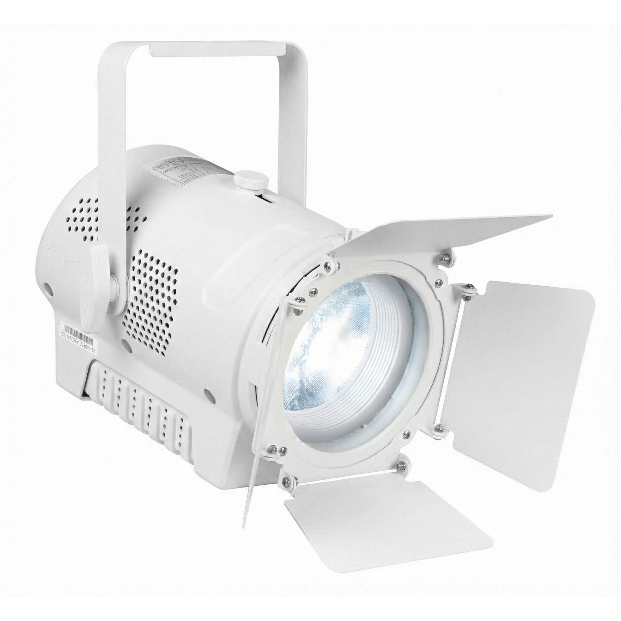 BeamZ Pro BTK050Z-3 Mini Fresnel Scheinwerfer 3-poliges DMX - Manueller Zoom - 50W CW/WW COB-LED
