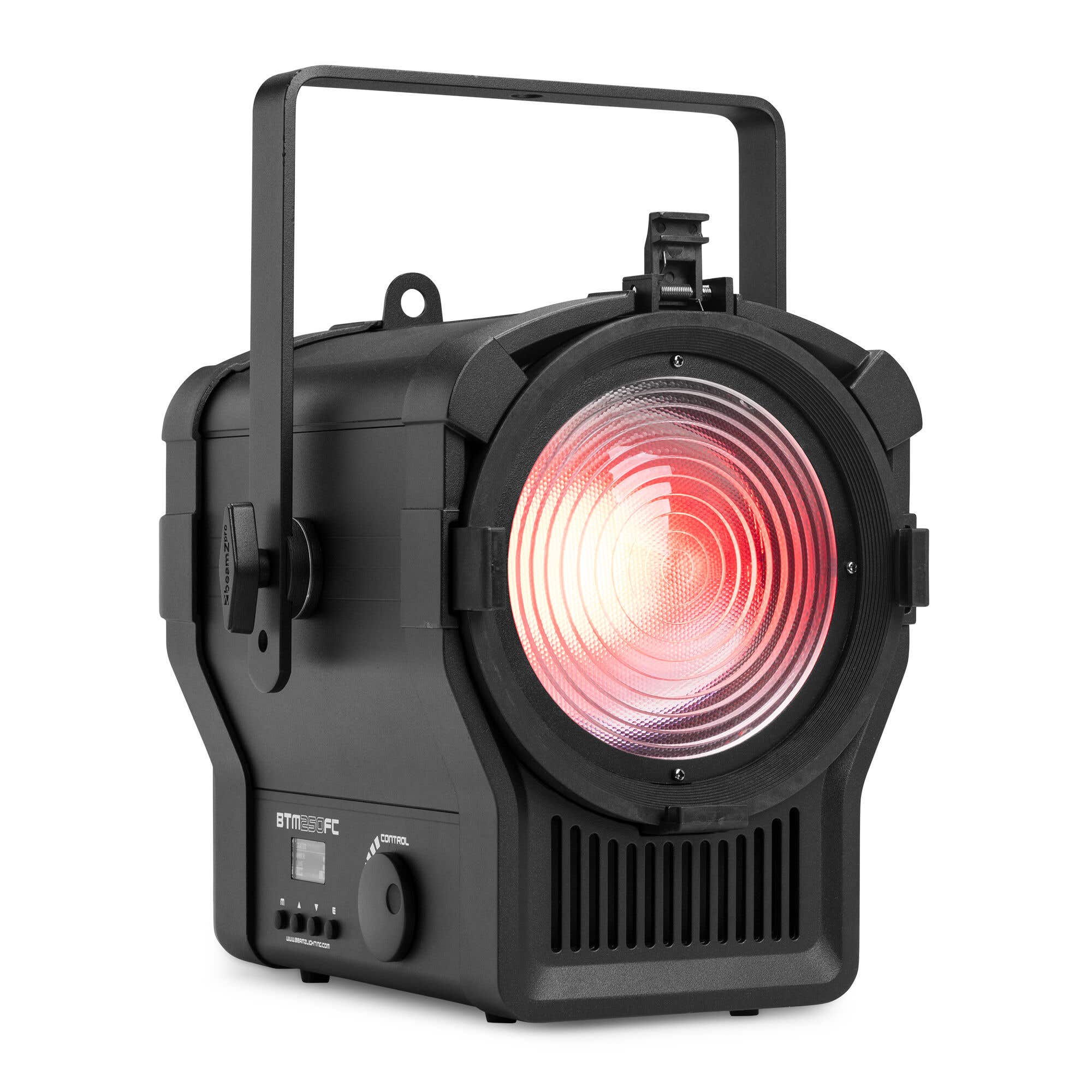 BeamZ Professional BTM250FC Fresnel Spot RGBALC LED - Motorzoom - 2600K-10000K - 250W