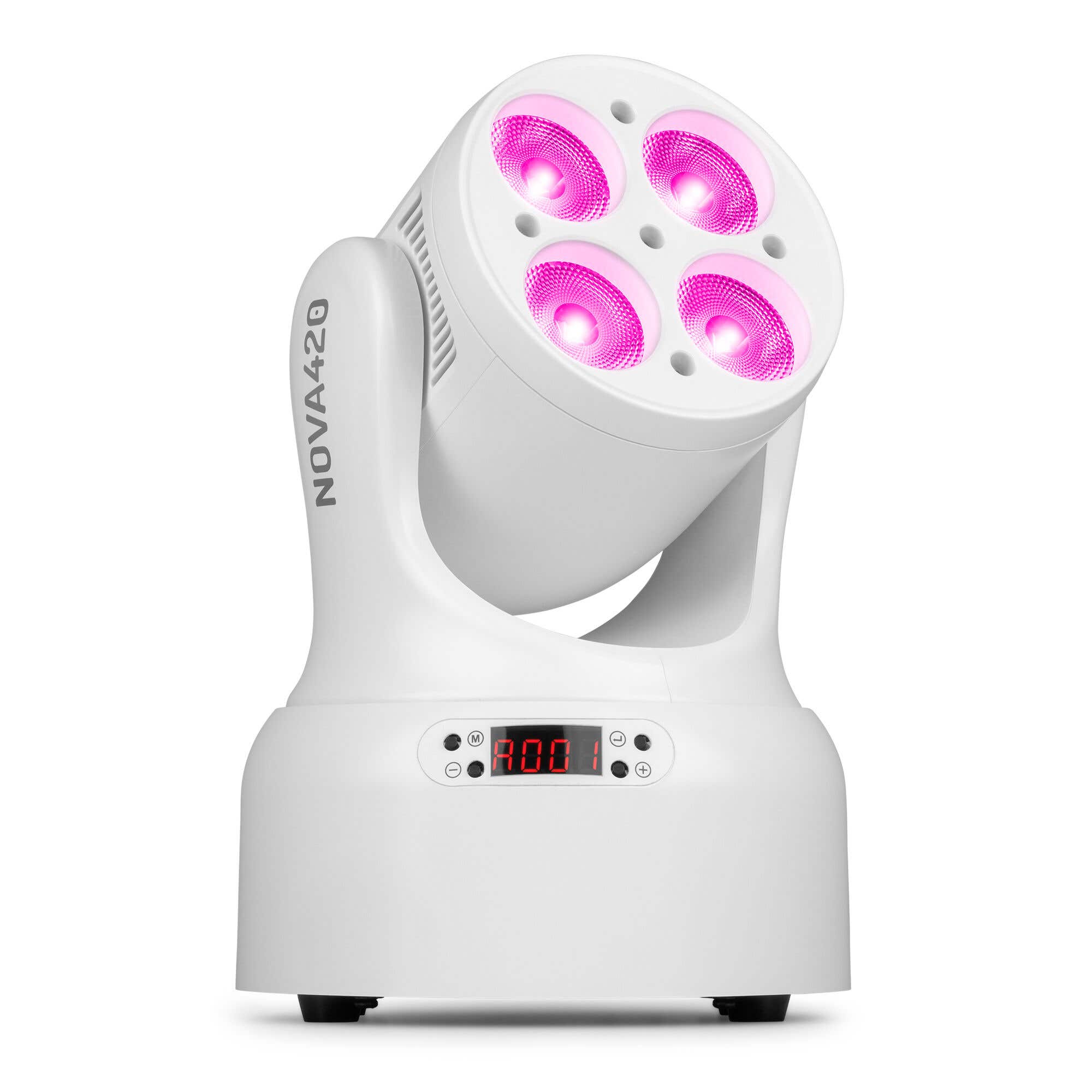 BeamZ NOVA420-WH Wash Moving Head – 4x 20W RGBW LEDs – Weiß